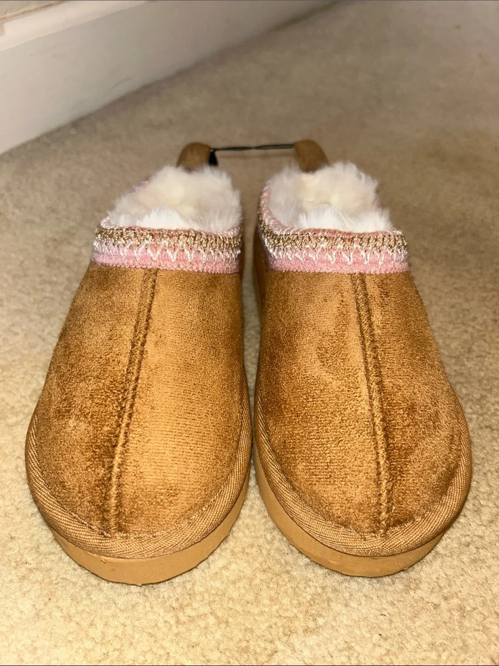 NWOT Jessica Simpson Girl's Microsuede Clog 1
